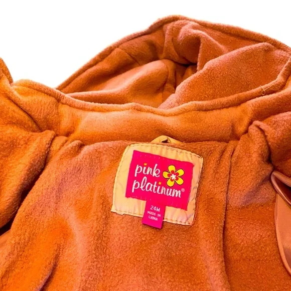 Toddler Girls’ 🌸Pink Platinum🌸 Winter Coat size 24M kids’ winter warm - Picture 2 of 14